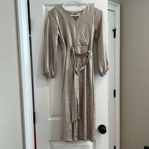 Sparkly gold jumpsuit size 10